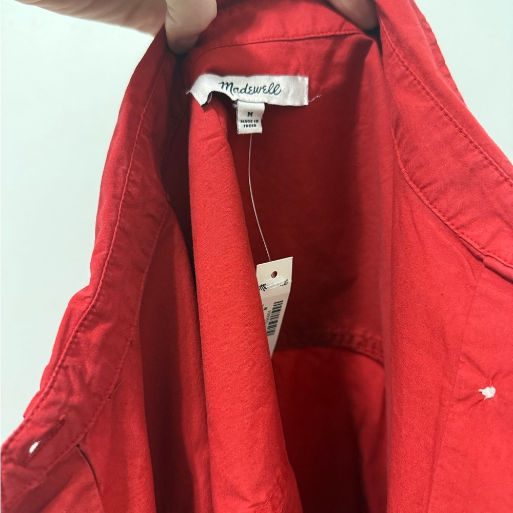 NWT Madewell Easy Shirt - Picture 2 of 2